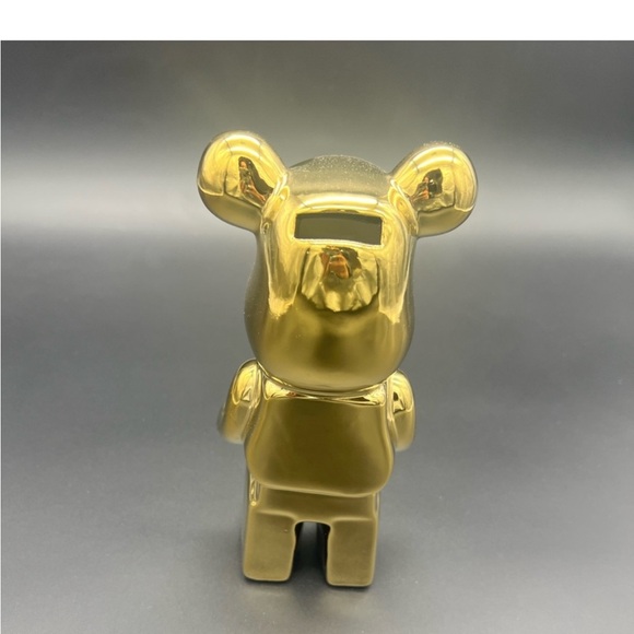 Gold BearBrick Bank - Picture 2 of 3